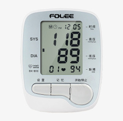 上臂式血压测试仪器富林家用手臂式智能电子血压计高清图片