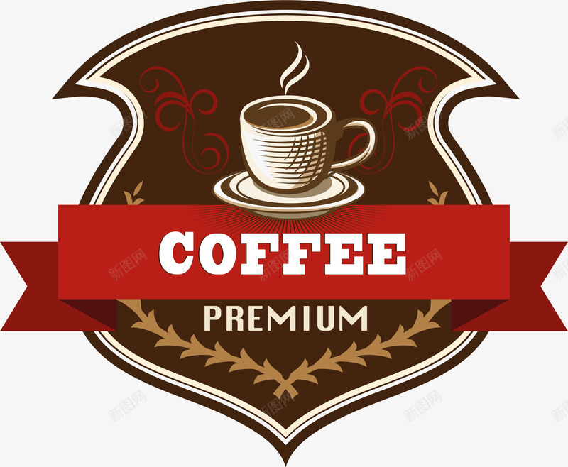 手绘白色杯子png免抠素材_新图网 https://ixintu.com coffee premium 咖啡 手绘 杯子 白色 香气