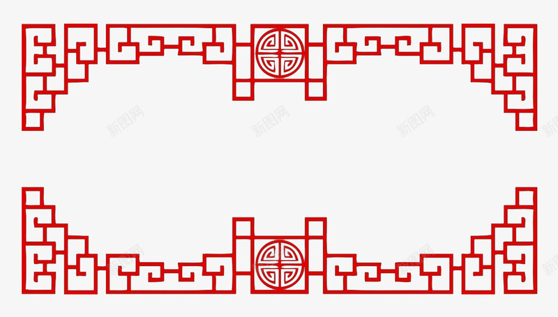 中国风古典复古线框png免抠素材_新图网 https://ixintu.com 中国风 中国风线框 古典 复古 线框