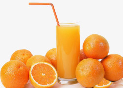 年轻态橙汁的美丽秘密高清图片