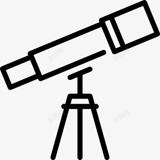 望远镜图标png_新图网 https://ixintu.com 工具和用具 望远镜 科学 空间 观察