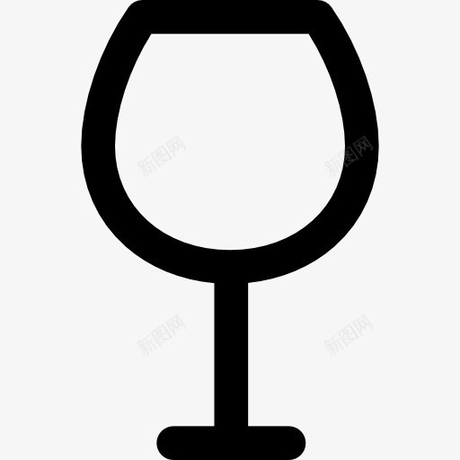 WineGlass图标png_新图网 https://ixintu.com 酒 酒吧 酒精 食品 餐厅 饮料