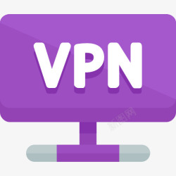 电子连接VPN图标高清图片
