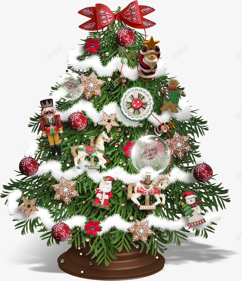 圣诞礼物书png免抠素材_新图网 https://ixintu.com 圣诞 摆设 松树 礼物