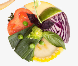 玉米块绿色蔬菜高清图片