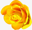 黄色花朵服饰装饰素材