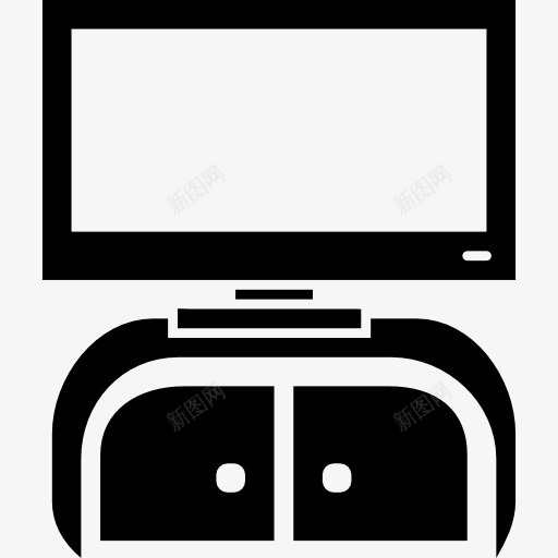 电视上的抽屉图标png_新图网 https://ixintu.com 家 家具 工具和器具 房子 电视 监控屏幕