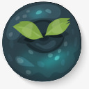 蓝莓图标png_新图网 https://ixintu.com 图标 蓝莓