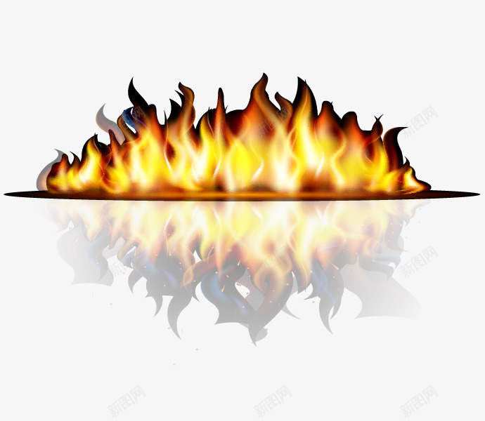 火的形状形矢量图ai免抠素材_新图网 https://ixintu.com AI 免费 火 火的形状 火苗 矢量图