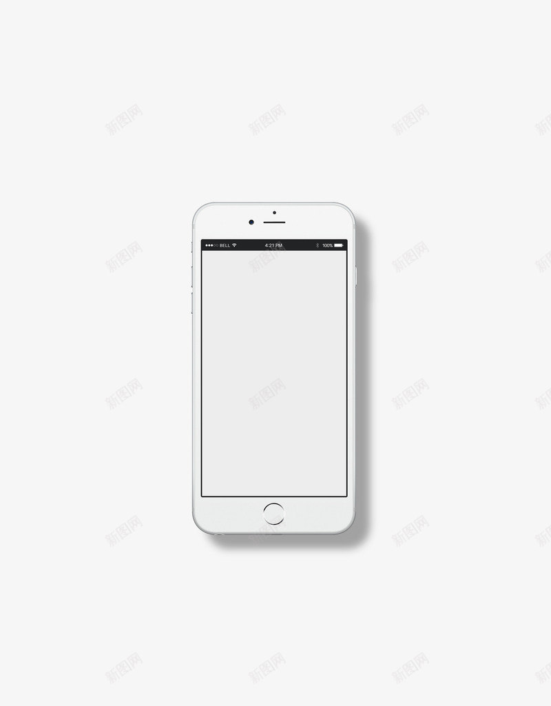 一款白色手机psd免抠素材_新图网 https://ixintu.com 一款白色手机 电子产品