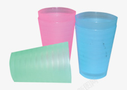 透明塑料杯子茶水杯子高清图片