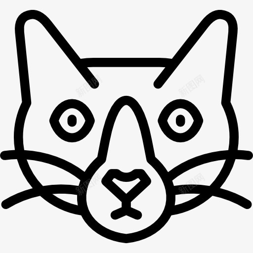 雪鞋猫图标png_新图网 https://ixintu.com 动物 国内品种 宠物 猫 雪鞋猫