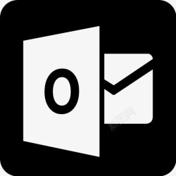 outlook电子邮件电子邮件标志邮件展望广图标高清图片