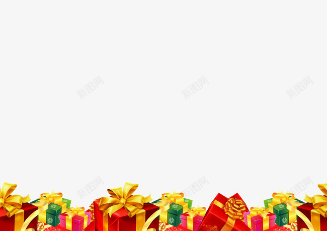 众多礼物盒png免抠素材_新图网 https://ixintu.com 喜庆 欢乐 礼物盒 礼盒 节日