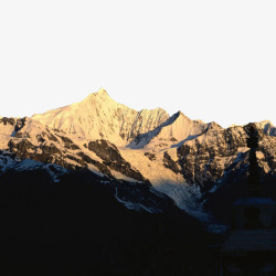 梅里雪山神女峰卡瓦格博峰高清图片