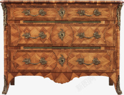 木纹古典柜子素材