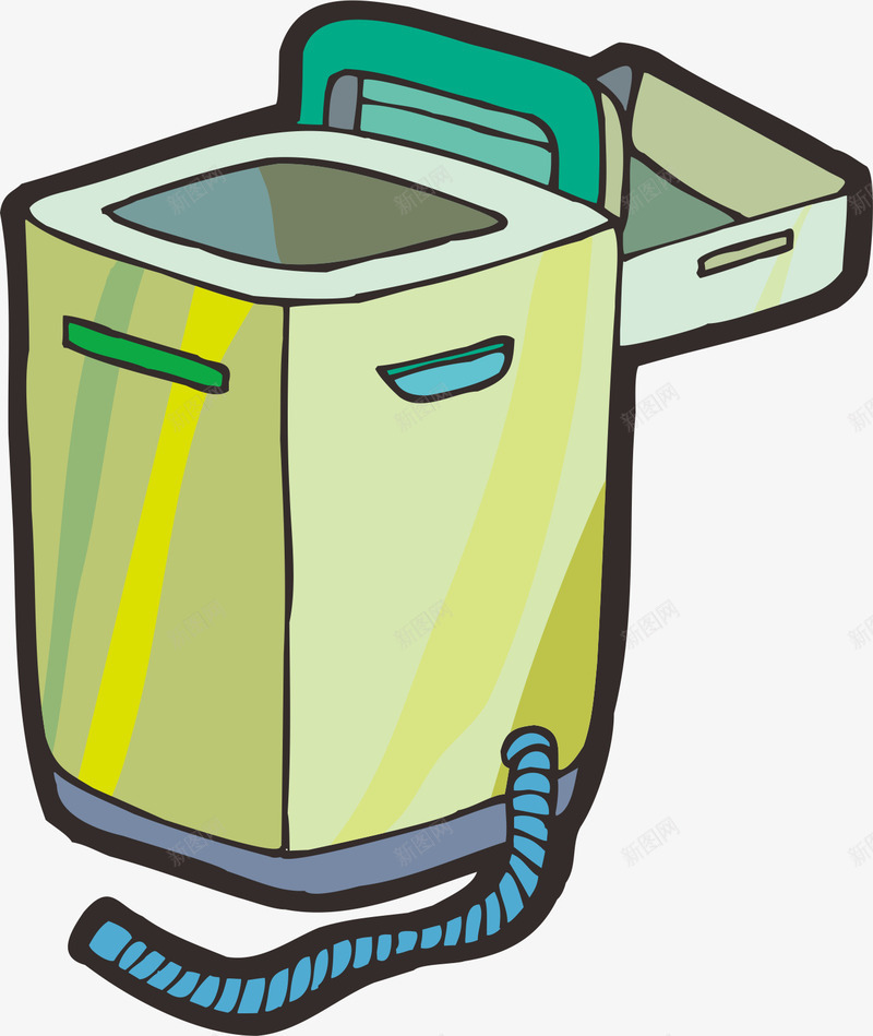 洗衣机png免抠素材_新图网 https://ixintu.com png 家用电器 机器 洗衣服 电子产品 矢量素材