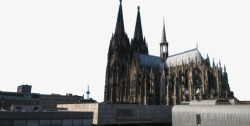 科隆大教堂远景素材