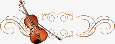 手提琴png免抠素材_新图网 https://ixintu.com 分割线 可爱装饰 花纹 花边 边框