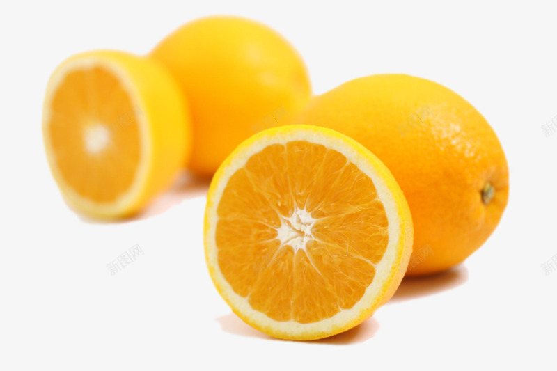 橙子png免抠素材_新图网 https://ixintu.com 产品实物 无籽多汁 水果 脐橙