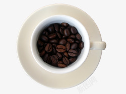 一杯咖啡豆素材