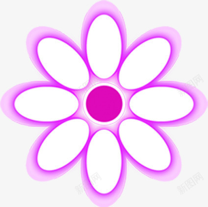 紫色温馨可爱花朵抽象png免抠素材_新图网 https://ixintu.com 可爱 抽象 温馨 紫色 花朵 设计