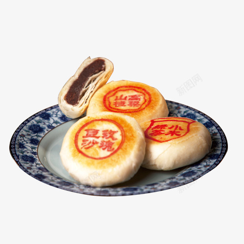 中秋节海报豆沙点心psd免抠素材_新图网 https://ixintu.com 中秋节 团圆 点心