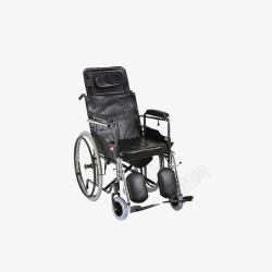 黑色折叠轮椅素材