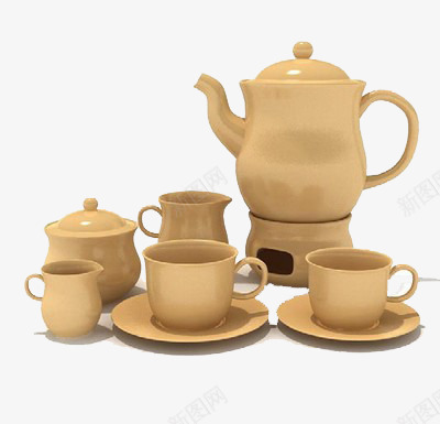 茶具艺术餐具png免抠素材_新图网 https://ixintu.com 艺术 茶具 茶具欣赏图 餐具