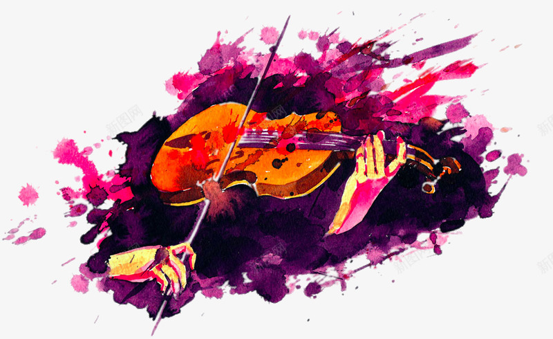 紫色手提琴png免抠素材_新图网 https://ixintu.com png图片 png图片素材 免费png素材 弹奏 手提琴 生活百科 音乐