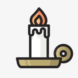可怕的蜡烛蜡烛万圣节恐怖光可怕的万圣节高清图片