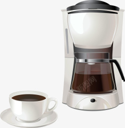 EPS矢量素咖啡机高清图片