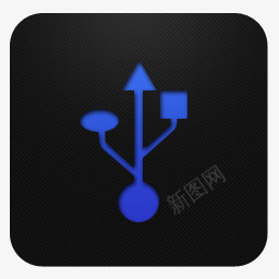 通用串口总线蓝莓蓝莓图标png_新图网 https://ixintu.com USB blueberry 蓝莓 通用串口总线