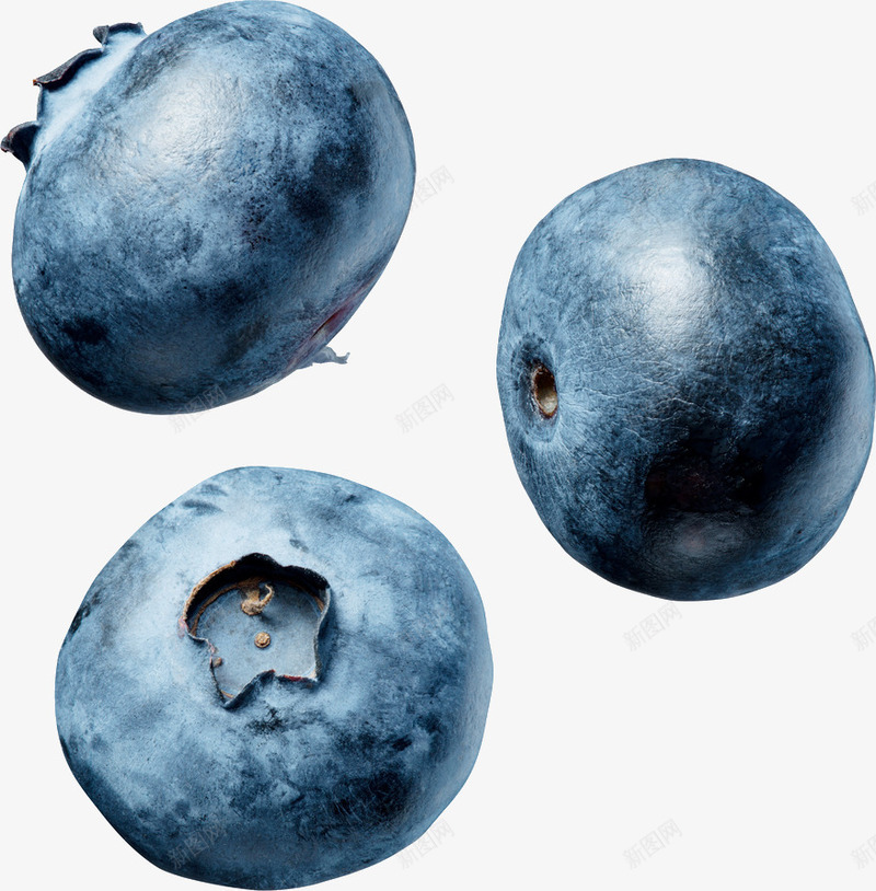 鲜嫩多汁的蓝莓png免抠素材_新图网 https://ixintu.com 水果素材 美食素材 蓝色 蓝莓素材 鲜嫩多汁
