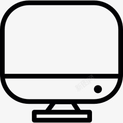 平板电脑屏幕圆形的屏幕图标高清图片