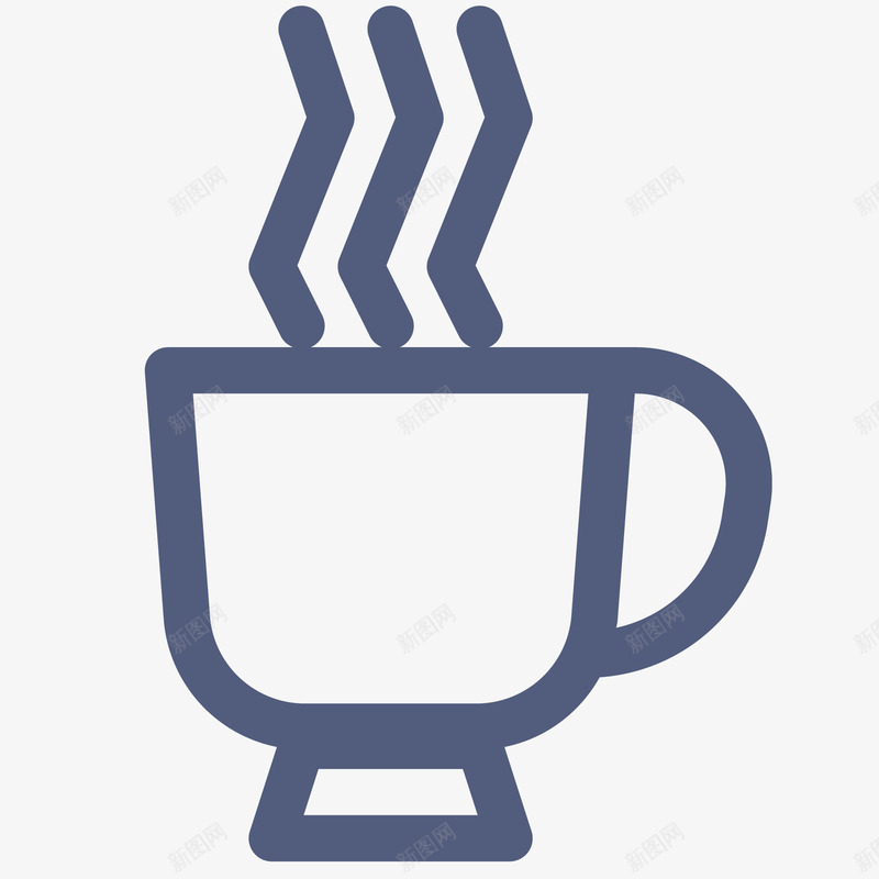 一杯热咖啡插画矢量图ai免抠素材_新图网 https://ixintu.com 一杯热咖啡矢量插画 咖啡 咖啡矢量 杯子 热茶 茶 装饰 饮料 矢量图