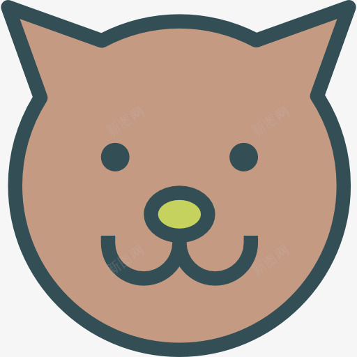 猫图标png_新图网 https://ixintu.com 动物 品种 宠物 猫