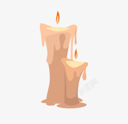 燃烧完的蜡烛卡通版燃烧完了的蜡烛高清图片