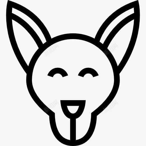 奇瓦瓦图标png_新图网 https://ixintu.com 动物 哺乳动物 奇瓦瓦品种 宠物 狗