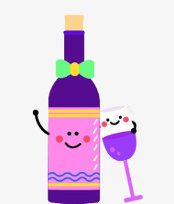 可爱的瓶子素材