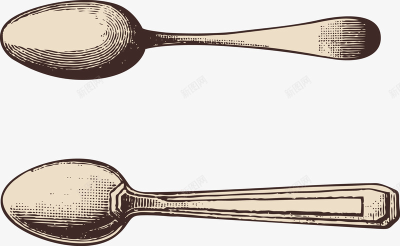 复古铁勺子手绘矢量图ai免抠素材_新图网 https://ixintu.com 勺子 复古 手绘 铁勺子 餐具 矢量图