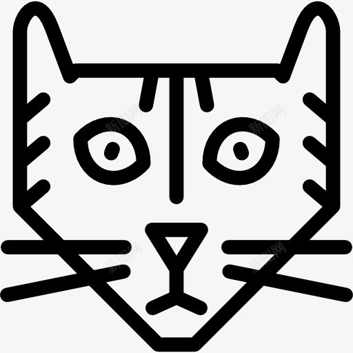 埃及猫图标png_新图网 https://ixintu.com 凯蒂 动物 品种 国内 埃及猫 宠物 猫