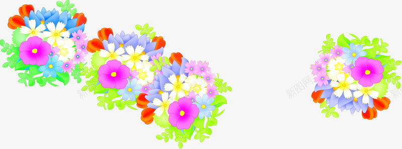 彩色温馨花朵植物png免抠素材_新图网 https://ixintu.com 彩色 植物 温馨 花朵