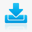 收件箱超级Mono邮件图标图标