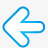 箭头基本蓝色左超级单基本图标png_新图网 https://ixintu.com Arrow basic blue left 基本 左 箭头 蓝色