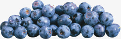 散落风格散落的美味蓝莓高清图片