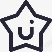 收藏五角星星星图标png_新图网 https://ixintu.com 五角星 图标 收藏 星星 装饰 设计元素