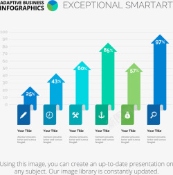 占比箭头折叠向上图表高清图片