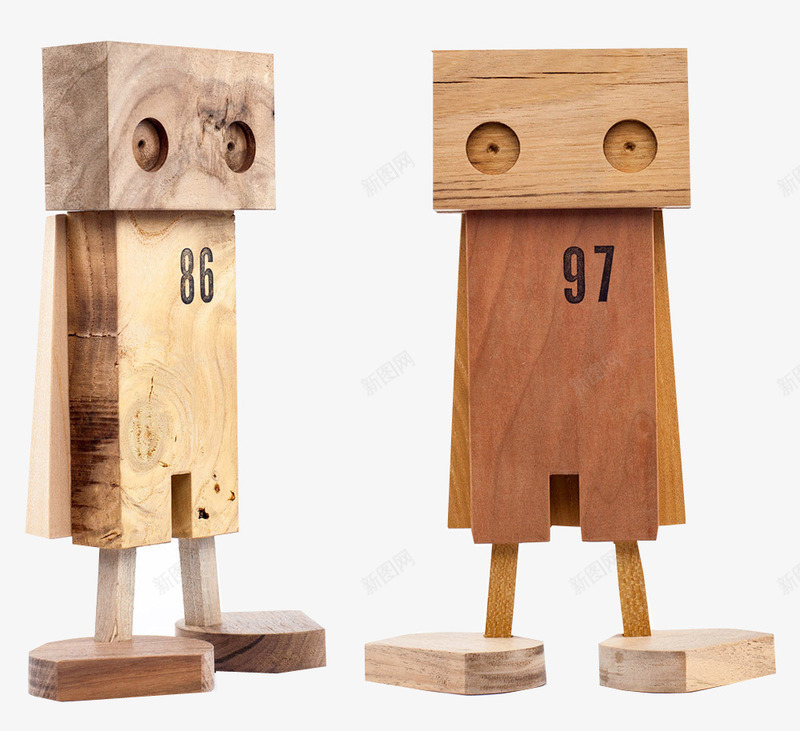木质机器人png免抠素材_新图网 https://ixintu.com 创意 创新 深色