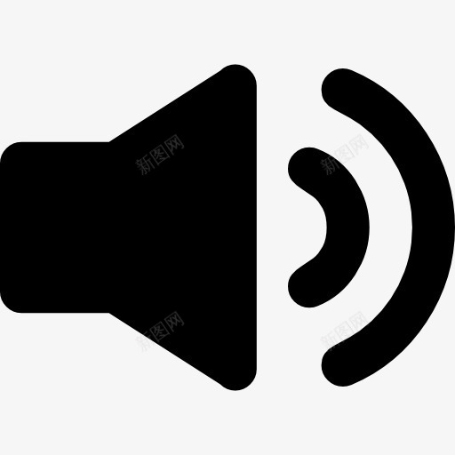 扬声器接口音频符号图标png_新图网 https://ixintu.com 体积 声音 扬声器 界面 符号 酷的图标 音响 音箱